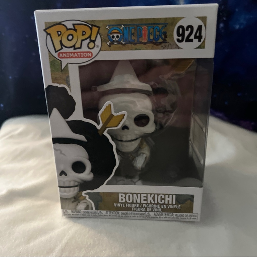 Funko Pop! #924 Bone Kichi Animation Figure - One Piece w/ protector